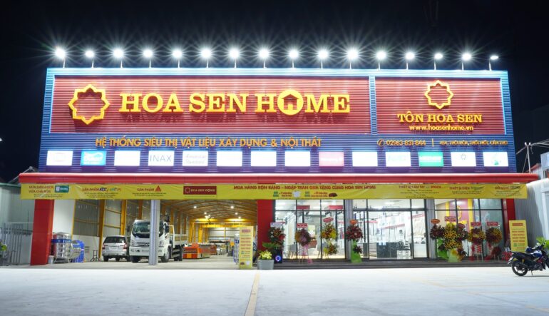 Lễ khai trương Hoa Sen Home Châu Đức